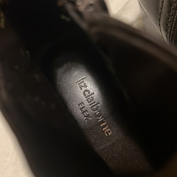 Liz Claiborne flex boot with zipper brown size 9 medium - Picture 8 of 8